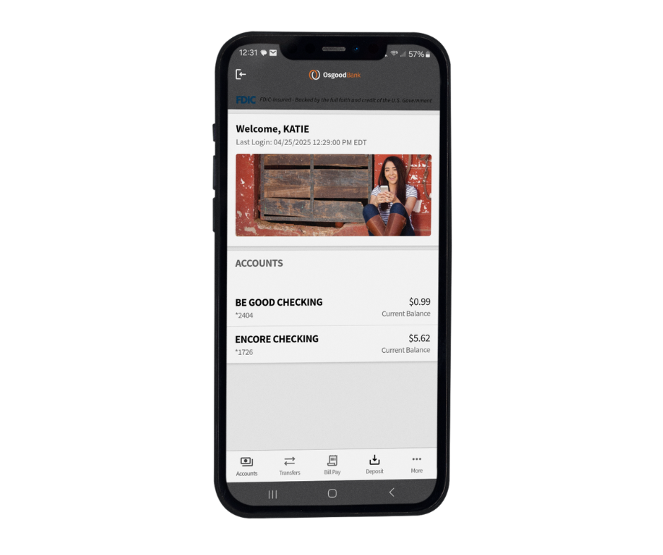 Flex Upgrade Account Screen